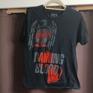 Slayer Black Graphic Tee - Short Sleeve